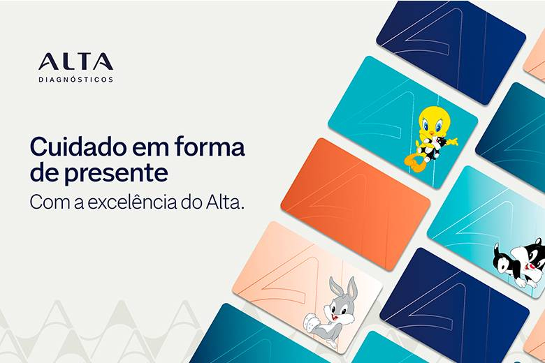 Cuidado em forma de presente e entrelaçado com a excelência do Alta